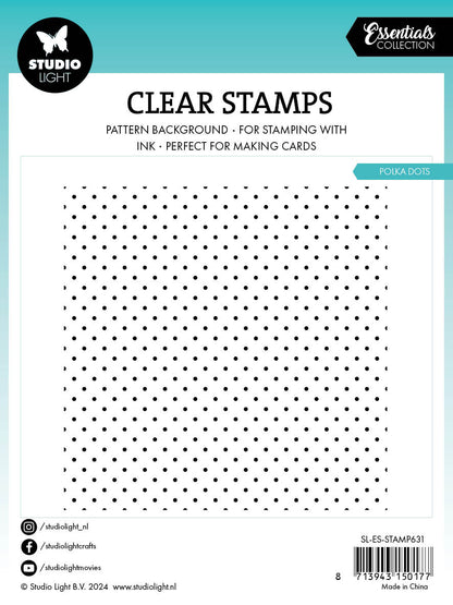 SL Clear Stamp Polka Dots Essentials 1 PC