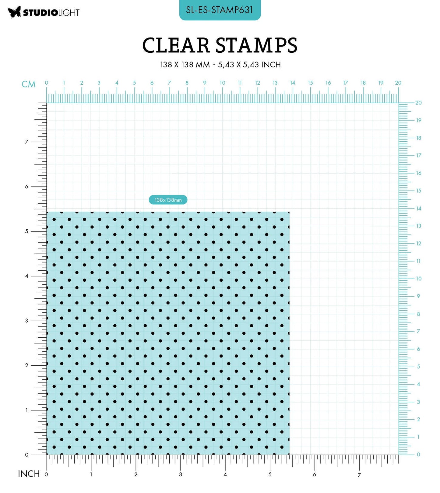 SL Clear Stamp Polka Dots Essentials 1 PC