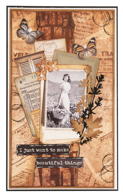 SL Cutting Die Botanical Elements Grunge Collection 13 PC