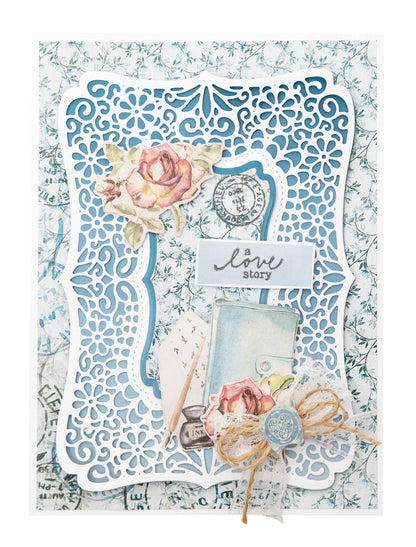 SL Clear Stamps Elements Vintage Diaries 17 PC