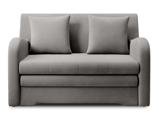 Ario Condo Style 2 Seater Storage Sleeper Sofa - Grey