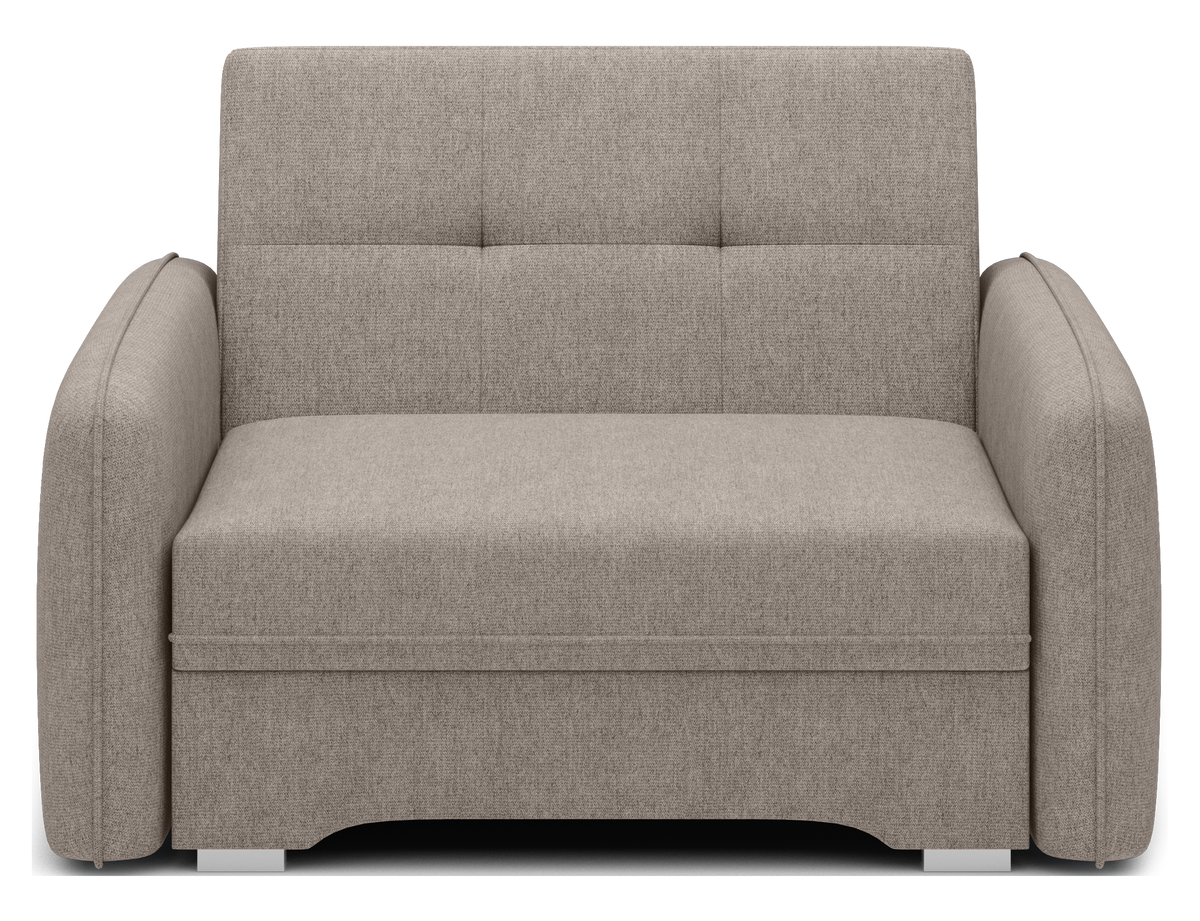 Laine Condo Style 1 Seater Storage Sleeper Sofa - Beige