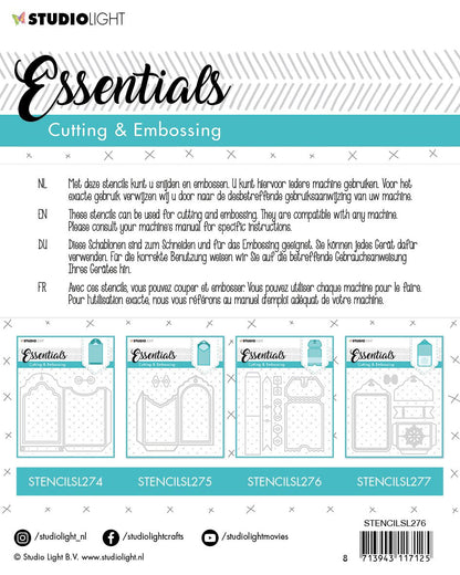 Embossing Die Cut Stencil Essentials nr.276