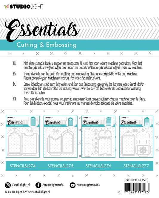 Embossing Die Cut Stencil Essentials nr.276