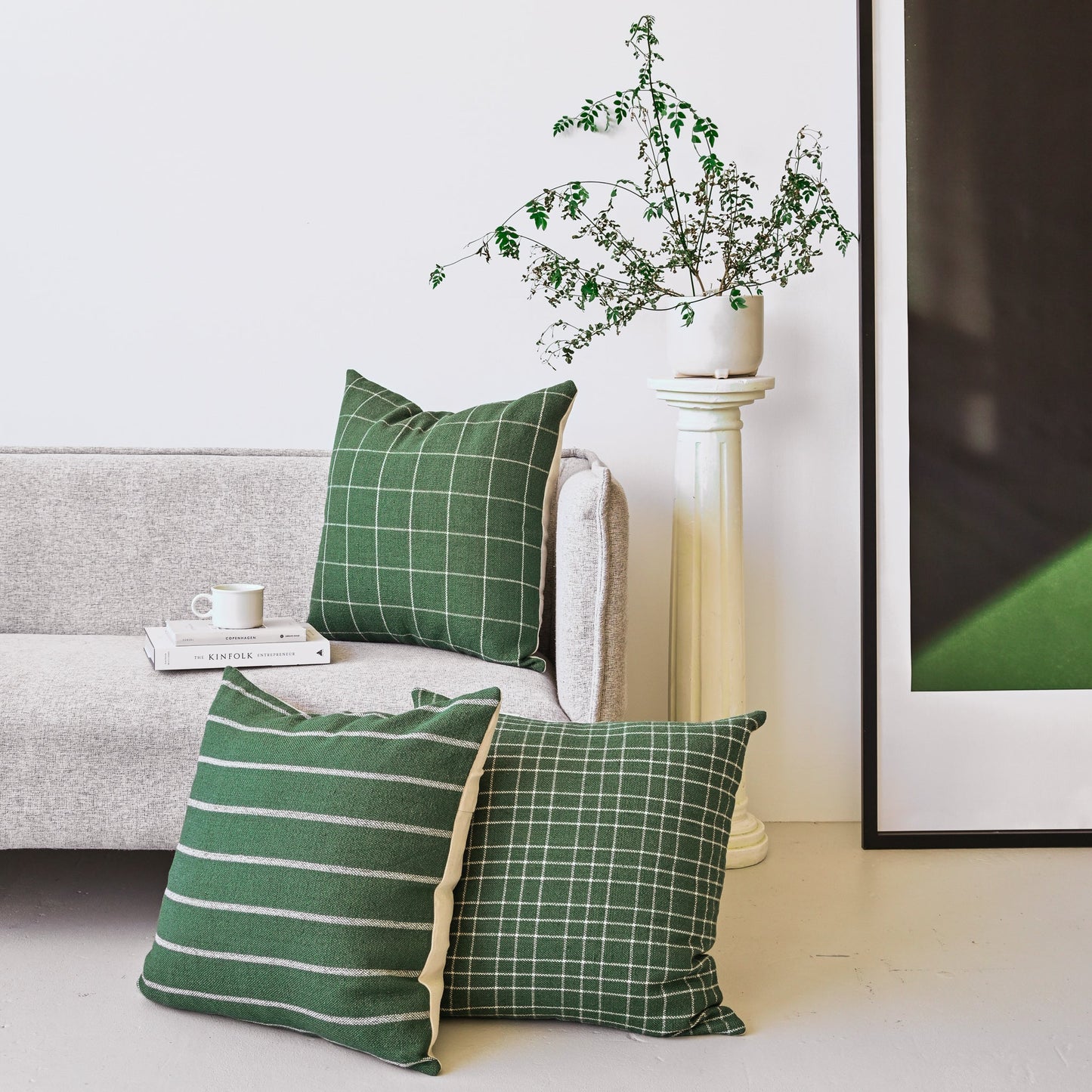 WOOL BLEND PILLOW COVER- BUNDLE OF 3
