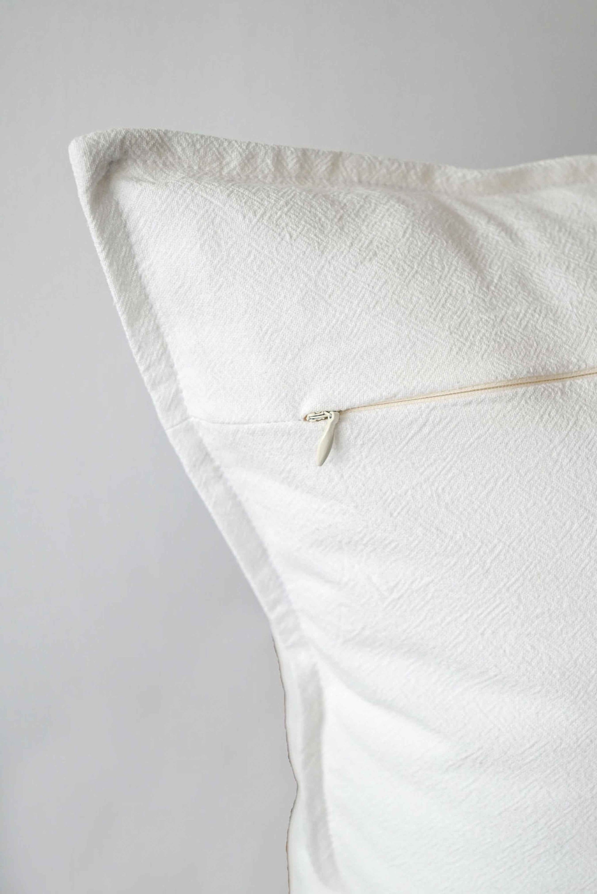COTTON/ LINEN - WHITE