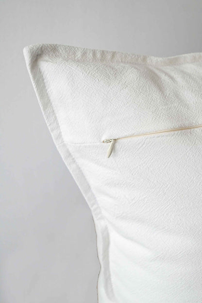 COTTON/ LINEN - WHITE