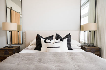 COTTON/ LINEN - WHITE