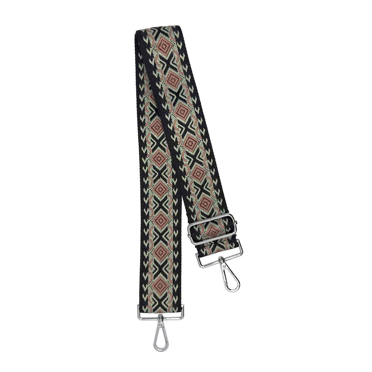 Stevie Woven Strap - Silver Hardware