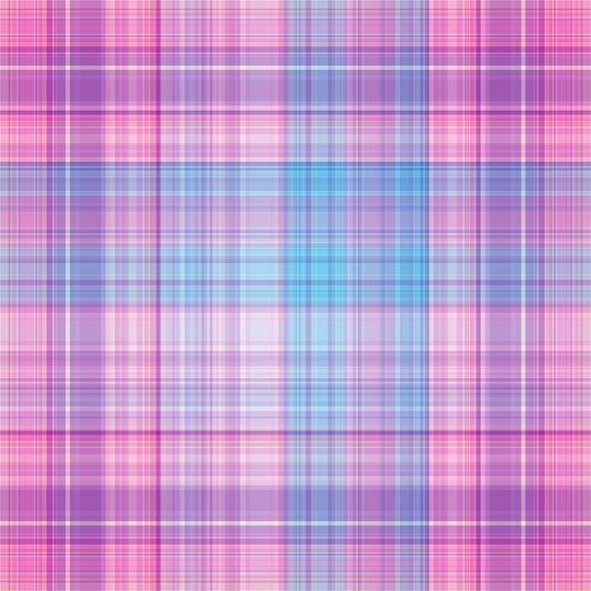 Plaid Pink Cotton Candy Prints Adhesive Vinyl