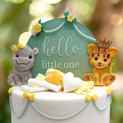 Sweet Safari Hippo Silicone Mould