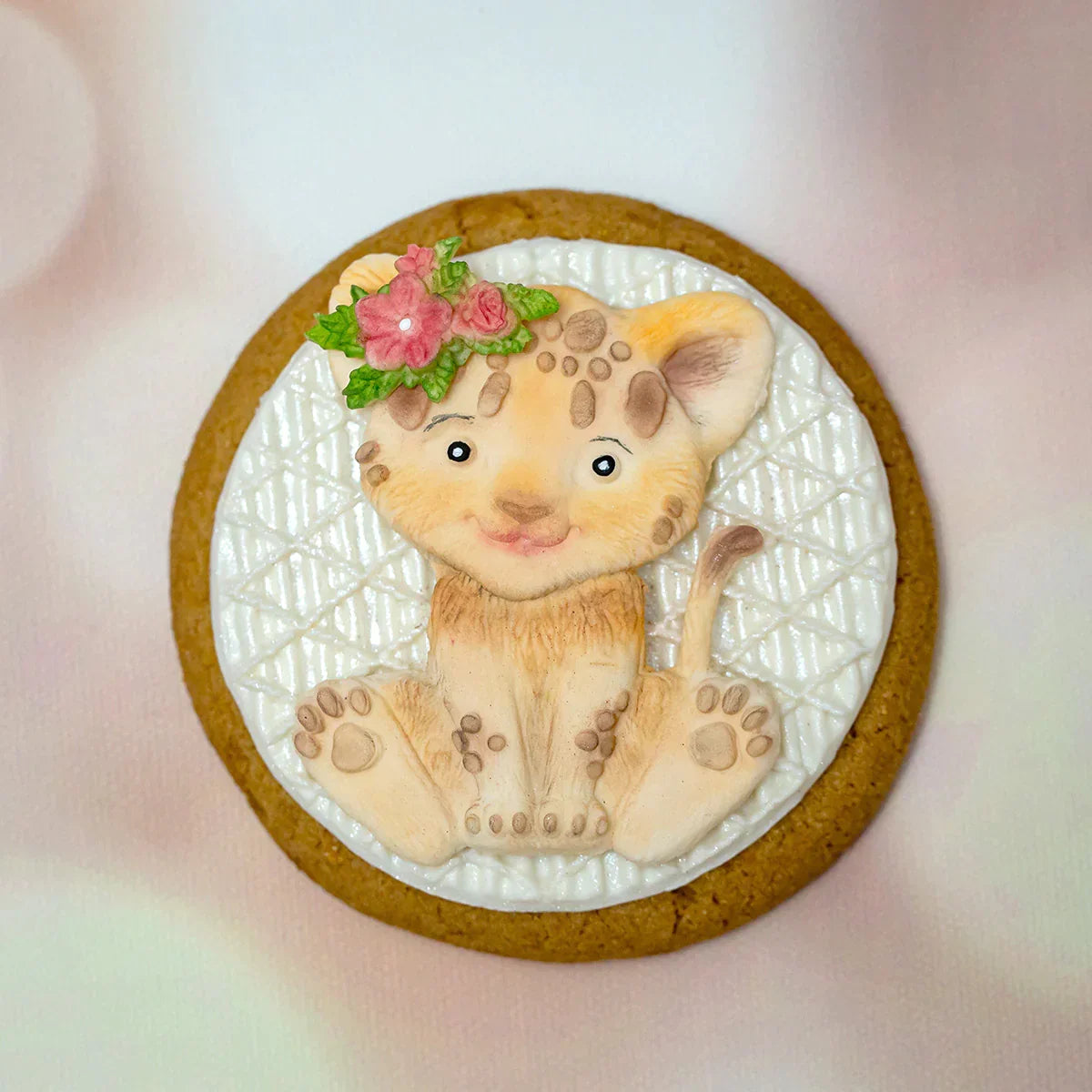 Sweet Safari Lion Cub Silicone Mould