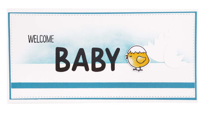 SS Clear Stamp Quotes Large Hello Spring Sweet Stories 105x148x3mm 4 PC nr.214
