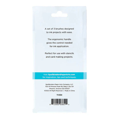 Blending Brushes (3 Pack) from Card Shoppe Collection by Spellbinders