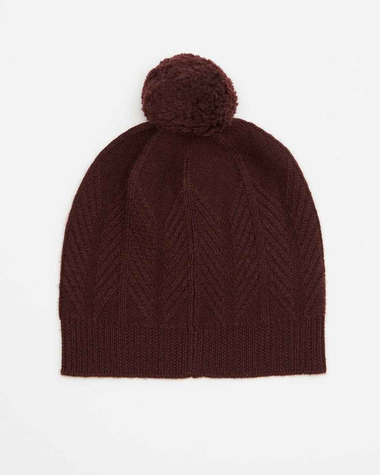 Wool Tree Cable Beanie