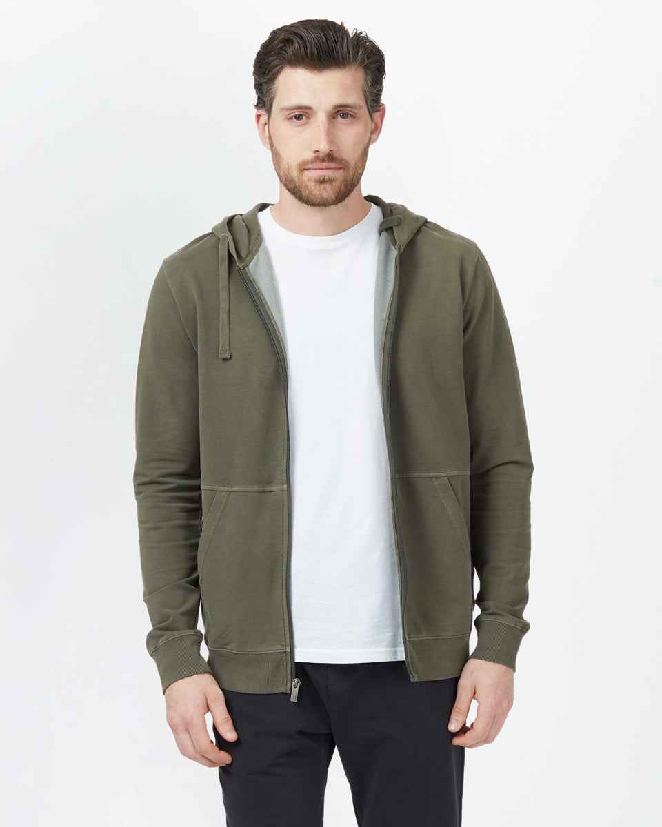 French Terry Zip Hoodie