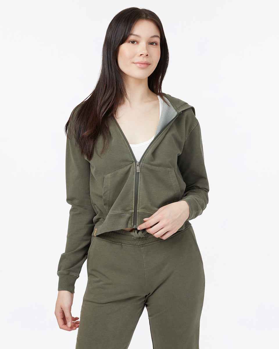 French Terry Zip Hoodie