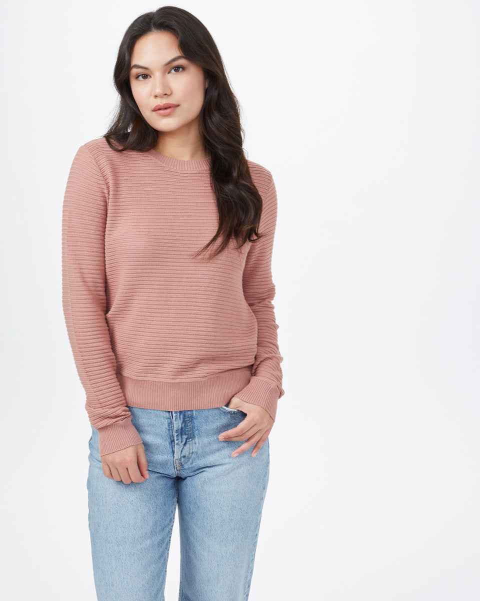 Highline Cotton Rib Crew Sweater