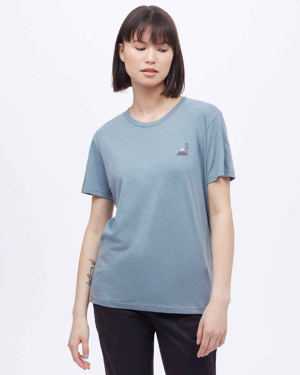 Peaks Embroidery T-Shirt