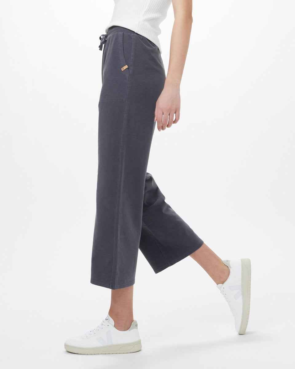 French Terry Wide Leg Sweatpant