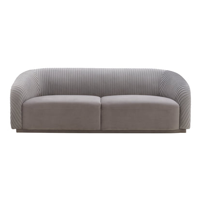 Marcela Luxury Velvet Pleated Sofa - Multiple Colors Available