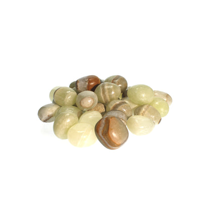 Green Aragonite Tumbled Stones