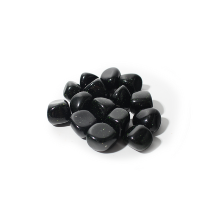 Green Goldstone Tumbled Stones (Synthetic)