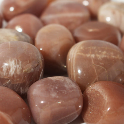 Golden Sunstone Tumbled Stones