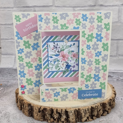The Paper Boutique Sunny Gardens 8 in x 8 in Paper Kit Pad