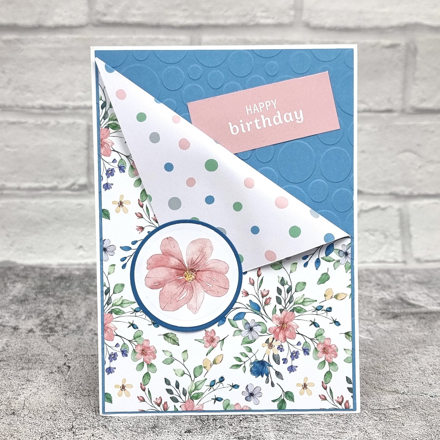 The Paper Boutique Sunny Gardens 8 in x 8 in Paper Kit Pad
