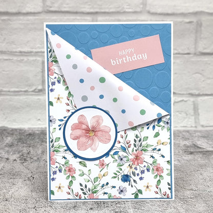 The Paper Boutique Sunny Gardens 8 in x 8 in Paper Kit Pad