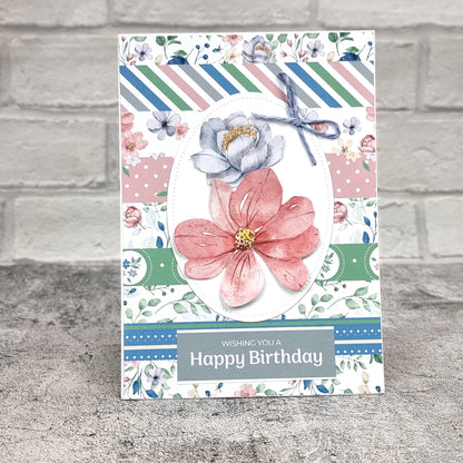 The Paper Boutique Sunny Gardens 8 in x 8 in Paper Kit Pad