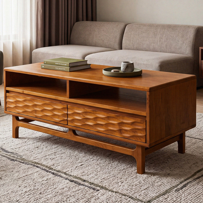 Elara Wooden Coffee Table