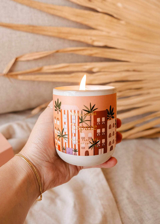 Topaze - Reusable Candle