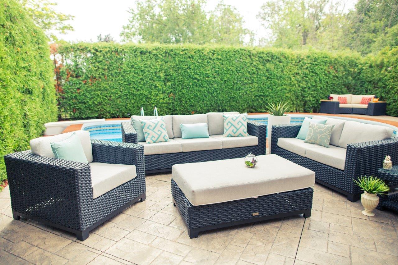 Trillium Lounge Chair with Sunbrella® Cushions