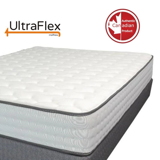 UltraFlex®GLORY 10" Orthopedic Pocket Coil Foam Encased, Eco-friendly Hybrid Mattress (Made in Canada)