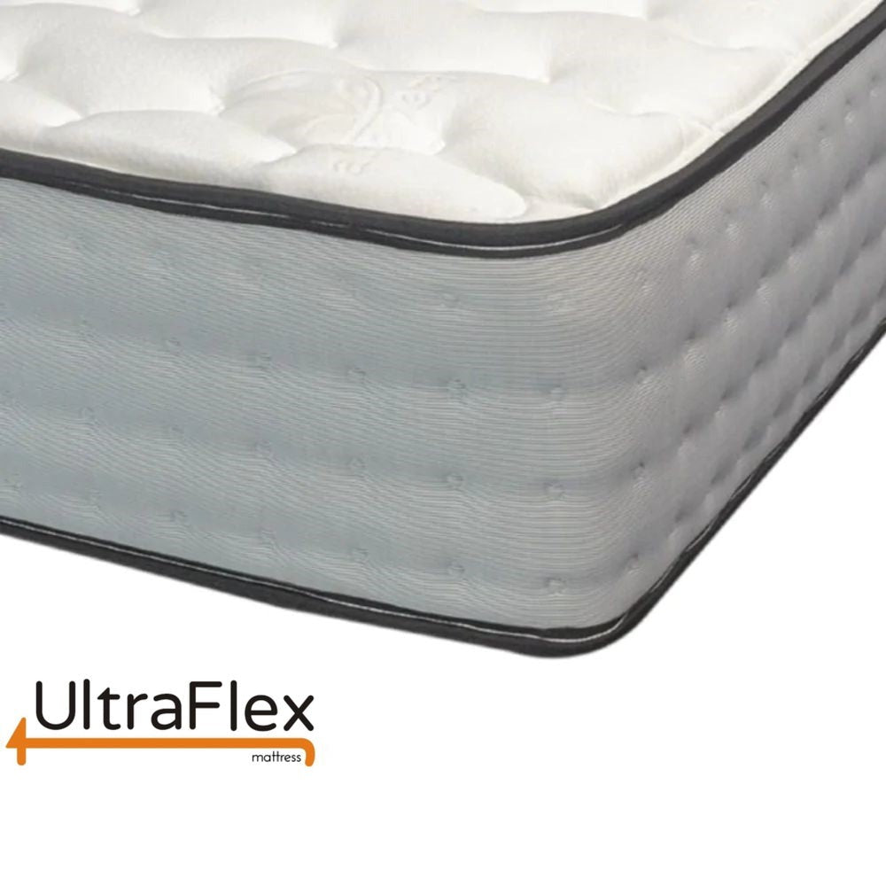 UltraFlex® GLORY 10" Orthopedic Pocket Coil Foam Encased, Eco-friendly Hybrid Mattress with Waterproof Mattress Protector (Made in Canada)
