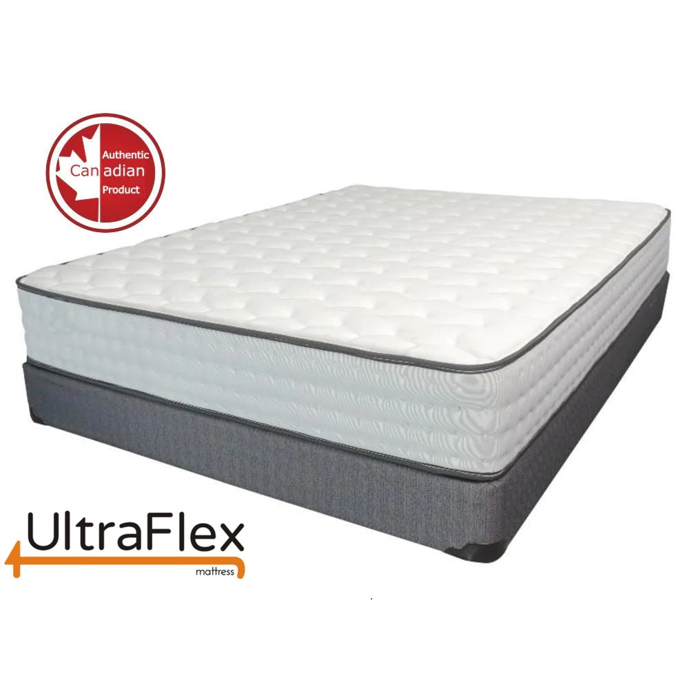 UltraFlex®GLORY 10" Orthopedic Pocket Coil Foam Encased, Eco-friendly Hybrid Mattress (Made in Canada)