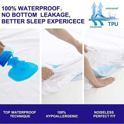 UltraFlex® ESSENCE PLUS Orthopedic Luxury Gel Memory Foam, Natural Comfort, Balanced Support, Eco-friendly Mattress with Waterproof Mattress Protector (Made in Canada)