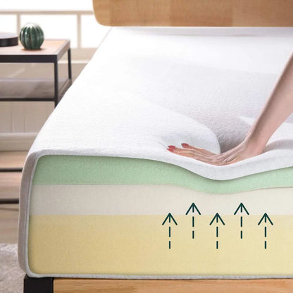 UltraFlex® DYNASTY- Mattress and BoxSpring Set Firm Orthopedic Spinal Care, Posture Support, Pressure Relief & Cooler Sleep, Natural Heavy-Duty and High-Density Foam, Eco-Friendly Mattress (Made in Canada)