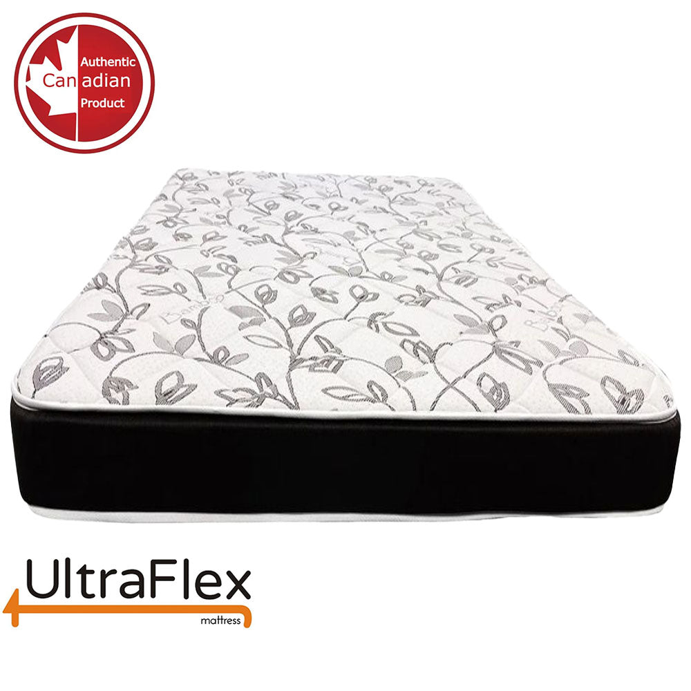 UltraFlex® ZENITH- High-Density Pressure Relief Soy Foam, Temperature Regulating Cooling Gel, Spinal Care, Orthopedic Mattress With Posture Support Zones, Eco-Friendly Mattress (Made in Canada)