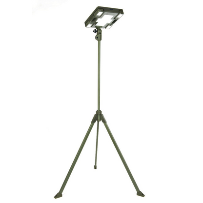 TRU De-LIGHT WHITENIGHT Multipurpose LED Solar / AC / DC - Garden, Camping Main Light + 4 Independent Detachable Multi Mode Side Lights / Tripod + Carrying Bag