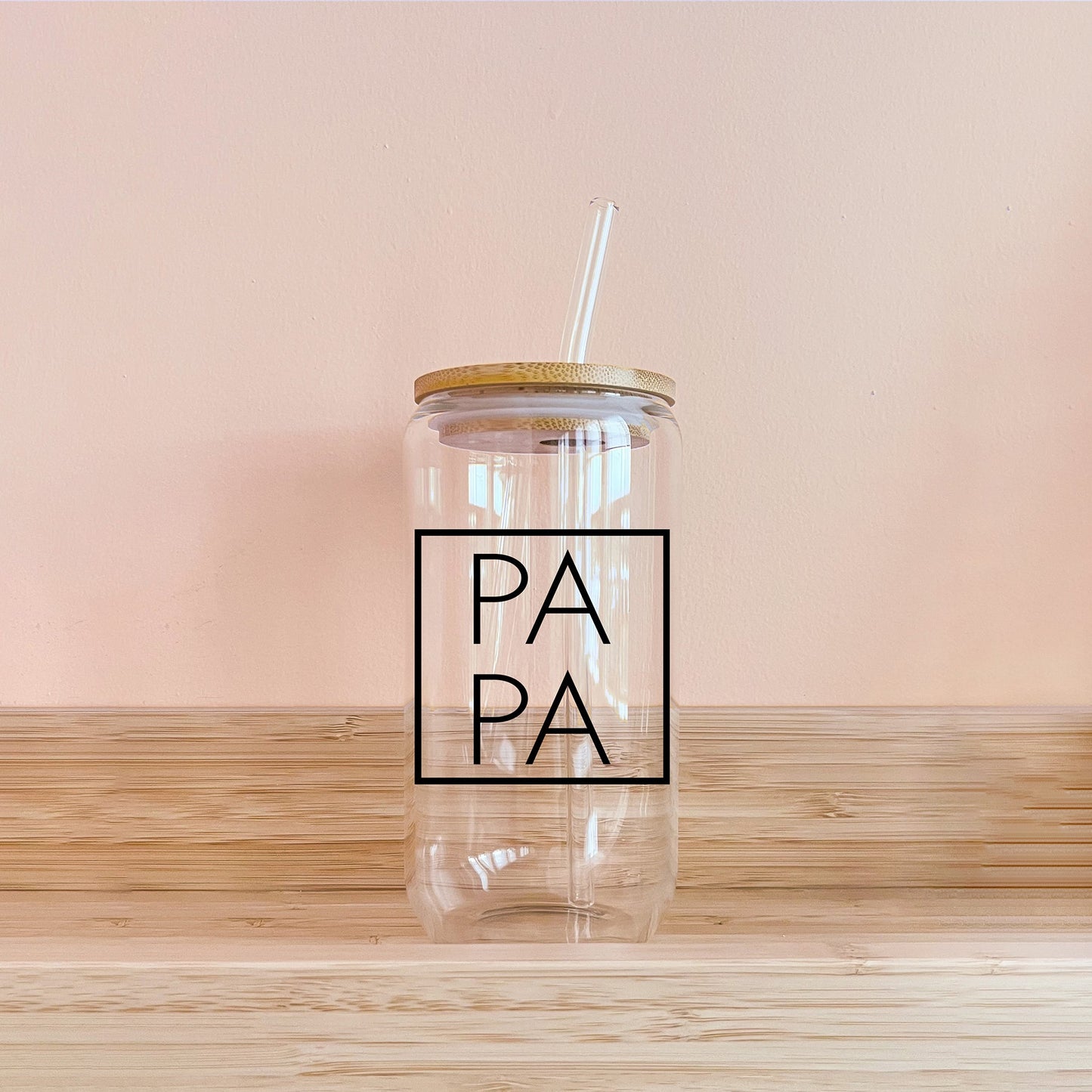 Verre - papa carré