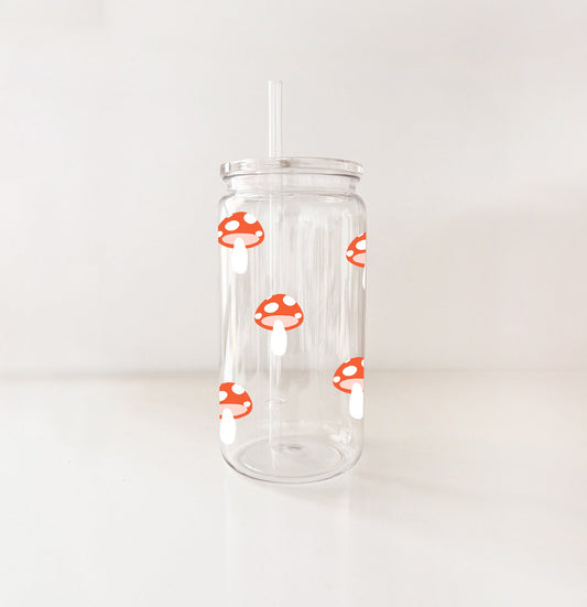 Verre en plastique - Mini champignons