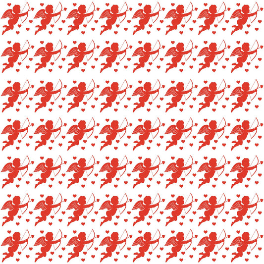 Cupid Valentine Adhesive Vinyl