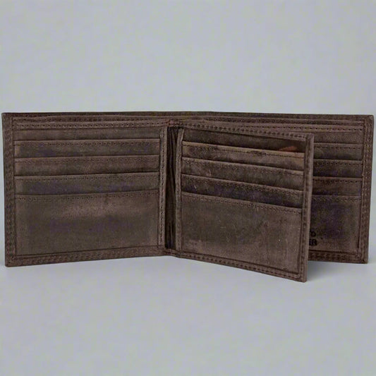 Viceroy Men's Bike Embossed Leather Wallet