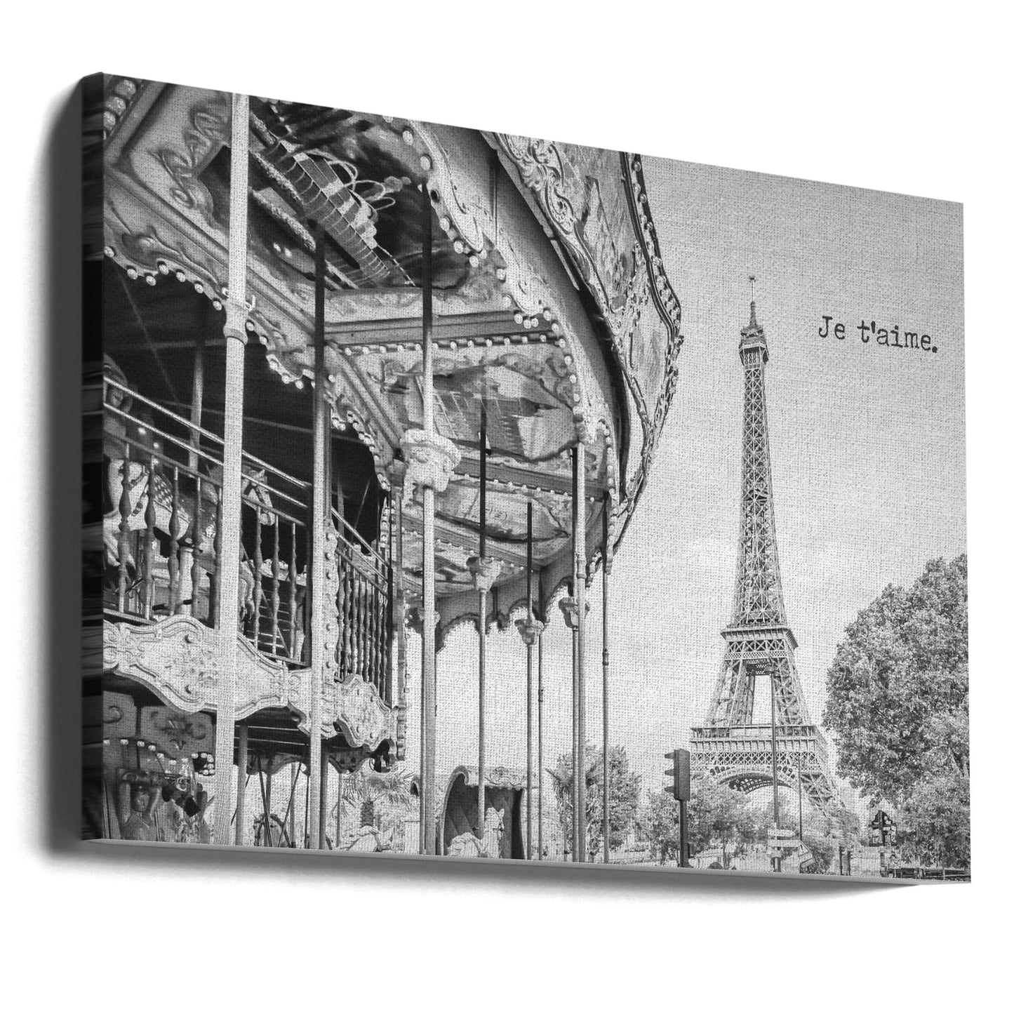 Wall art Je t’aime - Paris