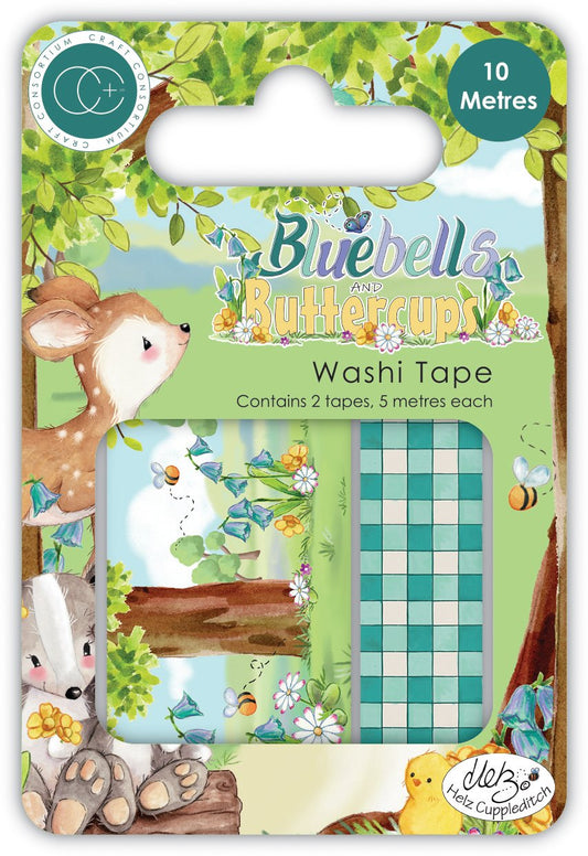 Bluebells and Buttercups - Washi Tape