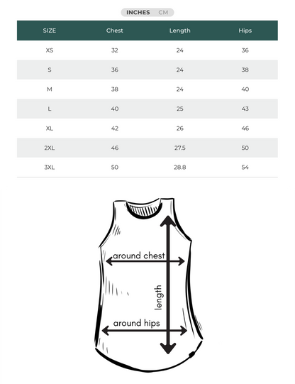 Women's Relaxed Organic Cotton Tank Top - Blank Apparel - Slate Blue