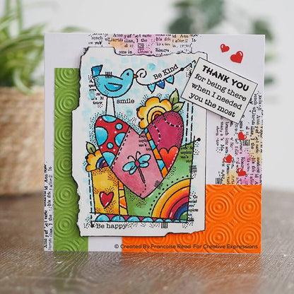 Woodware Clear Singles Additions 4 in x 6 in Stamp